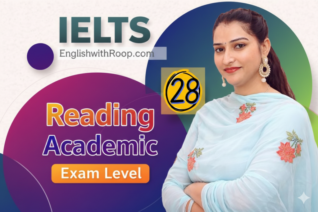 IELTS Reading Practice Test 28 | Real Exam Level Questions