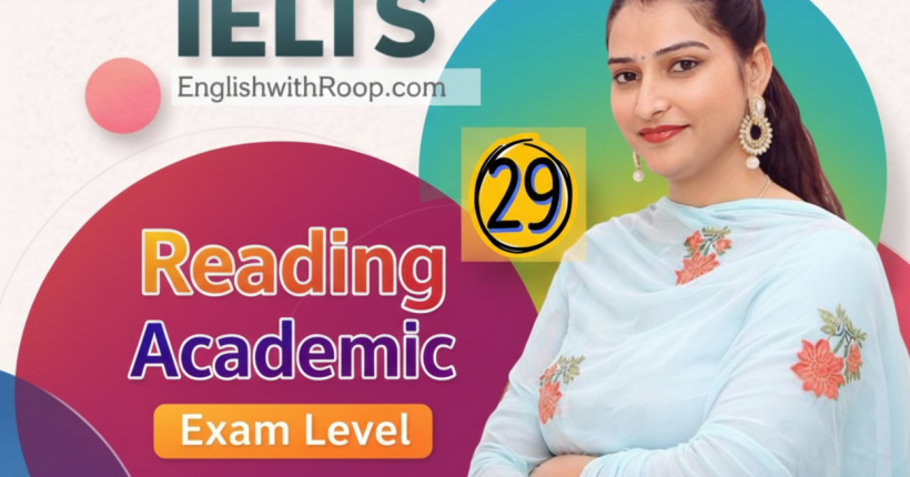 IELTS Reading Practice Test 29 | Real Exam Level Questions