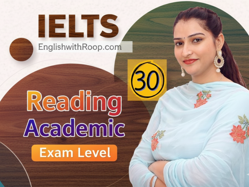 IELTS Reading Practice Test 30 | Real Exam Level Questions