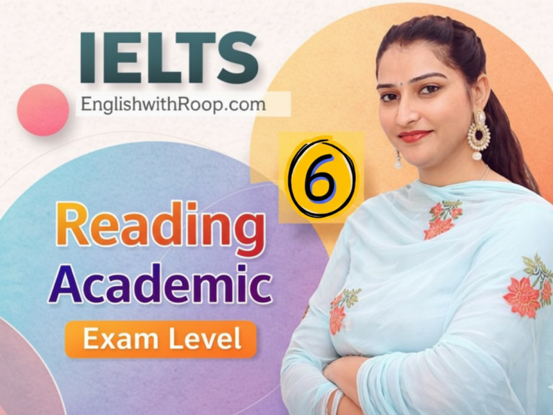 IELTS Reading Practice Test 6 | Real Exam Level Questions