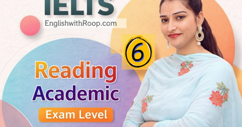 IELTS Reading Practice Test 6 | Real Exam Level Questions