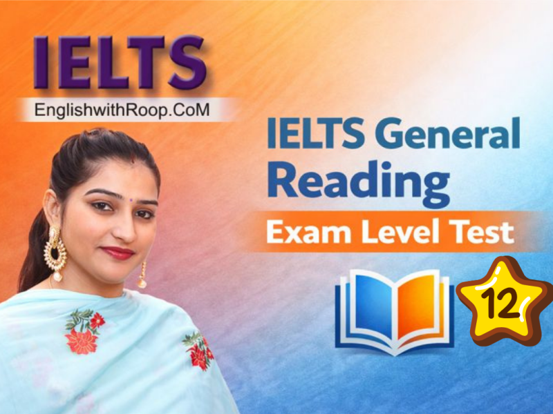 IELTS General Reading Practice Test – Real Exam 2026 | Test 12