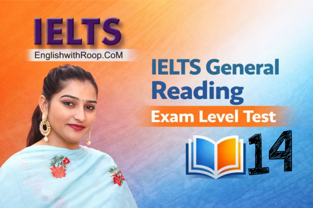 IELTS General Reading Practice Test – Real Exam 2026 | Test 14