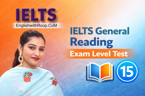 IELTS General Reading Practice Test – Real Exam 2026 | Test 15