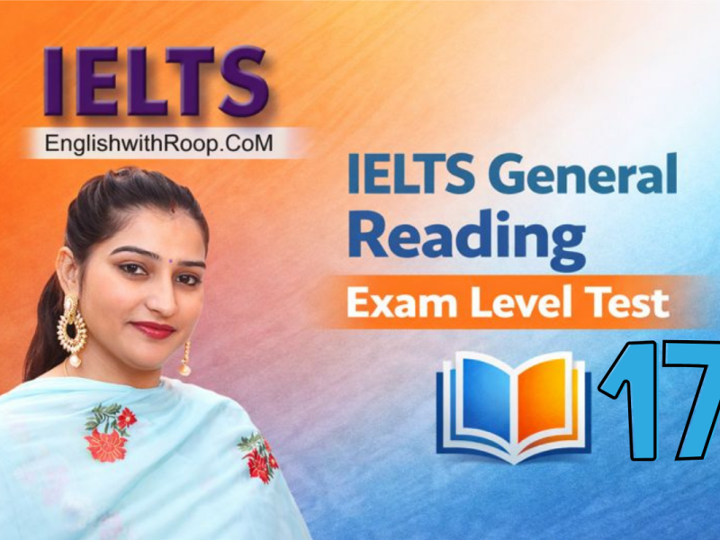 IELTS General Reading Practice Test – Real Exam 2026 | Test 17