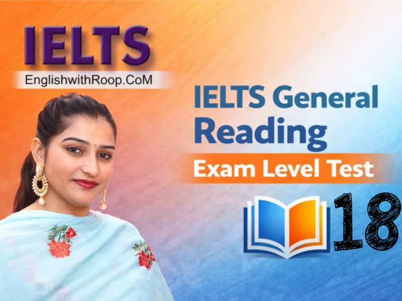 IELTS General Reading Practice Test – Real Exam 2026 | Test 18