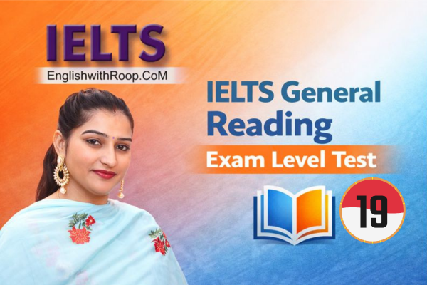 IELTS General Reading Practice Test – Real Exam 2026 | Test 19