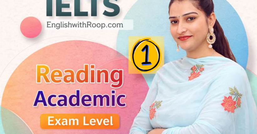 IELTS Reading Academic Actual Exam Level Test 1