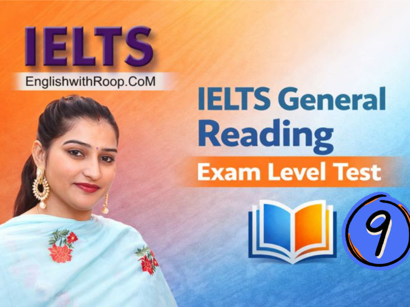 IELTS General Reading Practice Test – Real Exam 2026 | Test 9