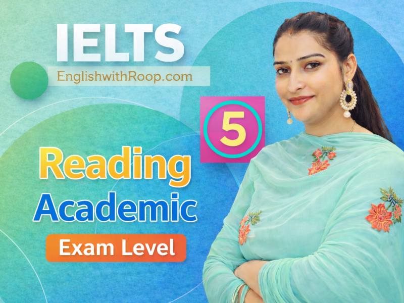 IELTS Reading Practice Test 5 | Real Exam Level Questions