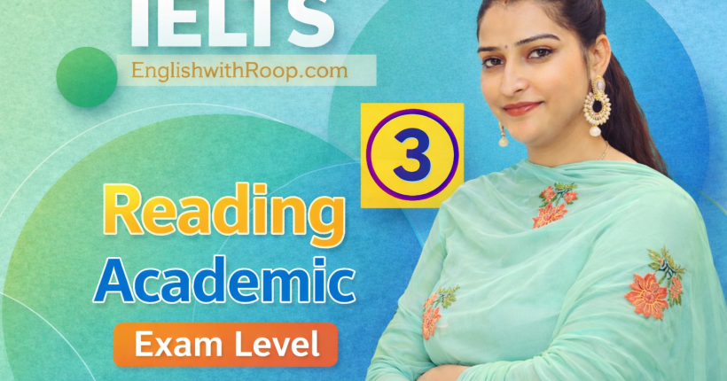 IELTS Reading Practice Test 3 | Real Exam Level Questions