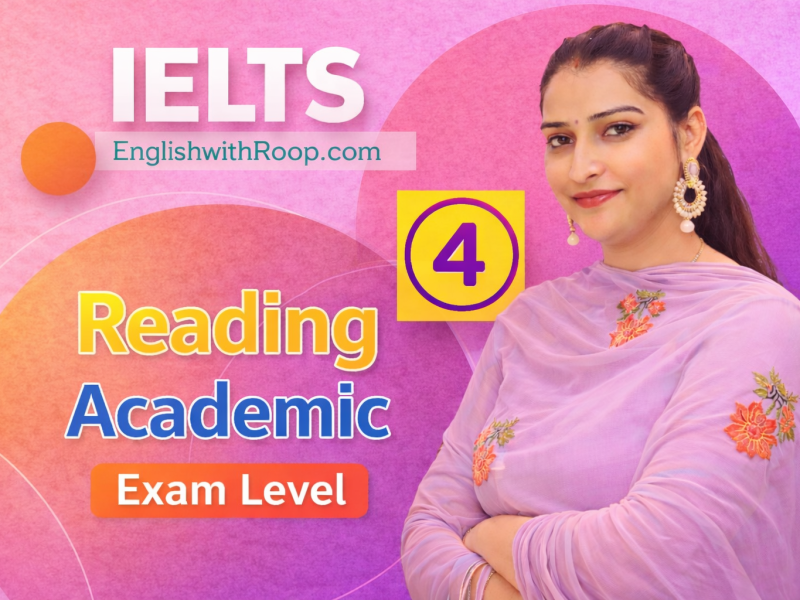 IELTS Reading Practice Test 4 | Real Exam Level Questions