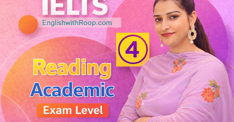 IELTS Reading Practice Test 4 | Real Exam Level Questions