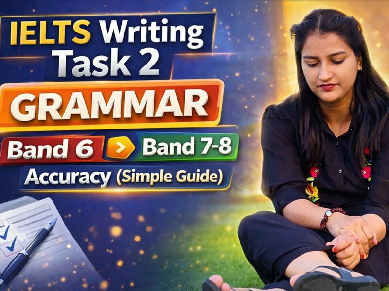 IELTS Writing Task 2 Grammar | Band 6 Errors to Band 7–8 Accuracy