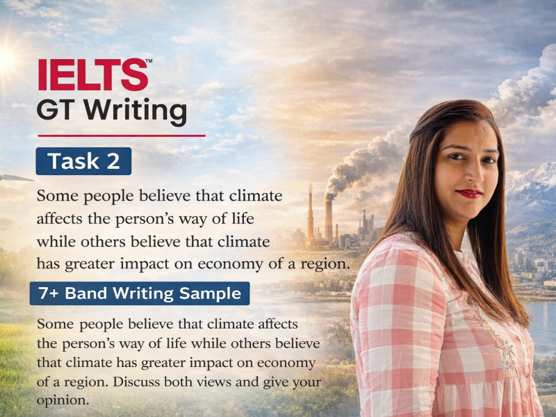Climate Impact on Lifestyle and Economy | IELTS Task 2 Essay