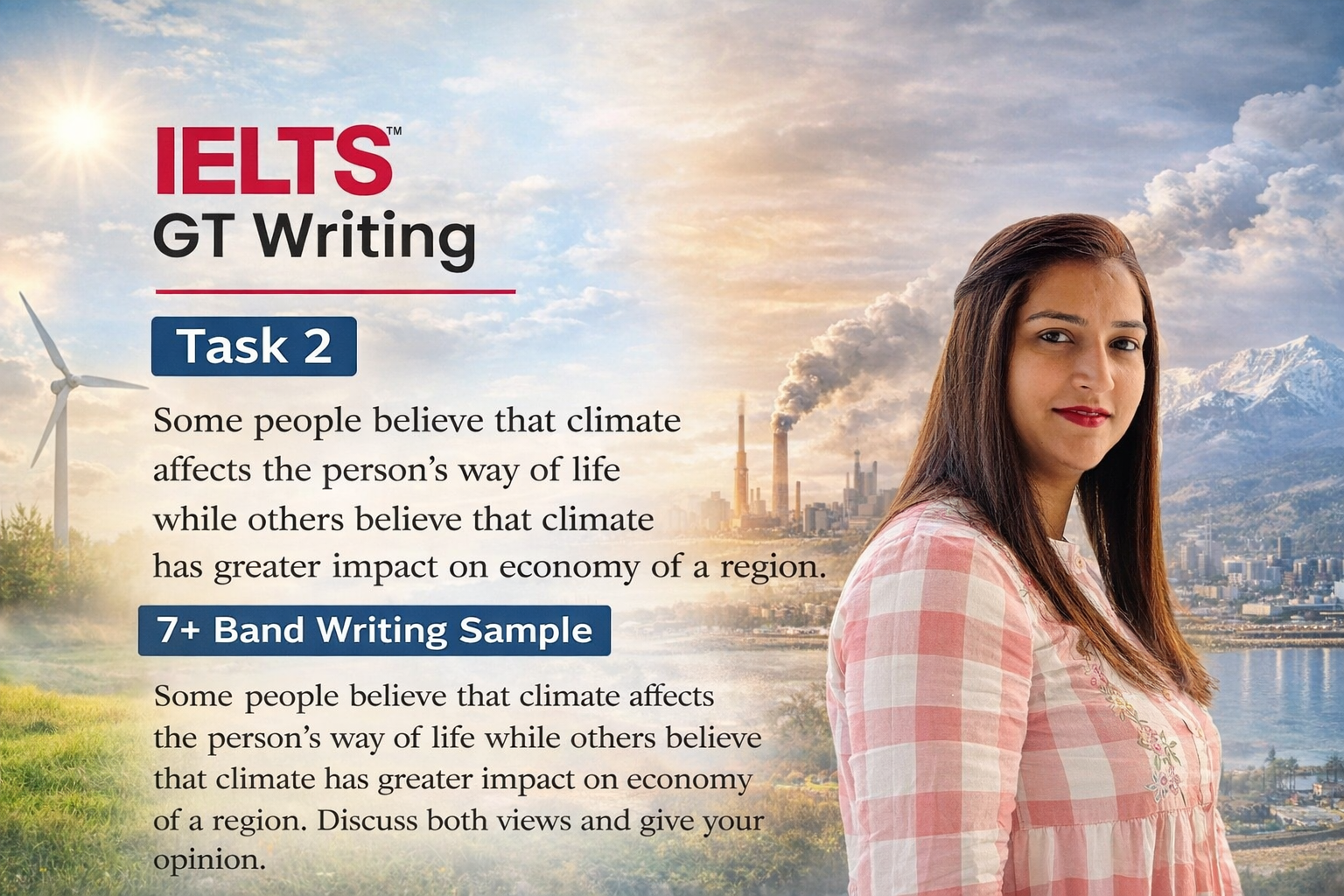 Climate Impact on Lifestyle and Economy | IELTS Task 2 Essay