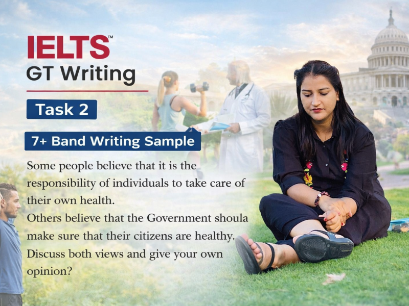 Individual vs Government Responsibility for Health | IELTS Essay