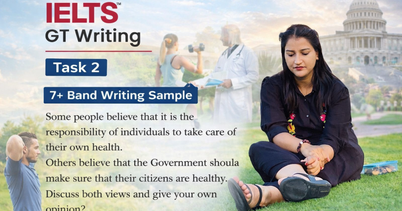 Individual vs Government Responsibility for Health | IELTS Essay