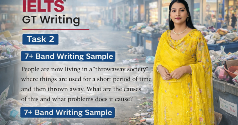 Throwaway Society Essay | Causes and Problems | IELTS Task 2