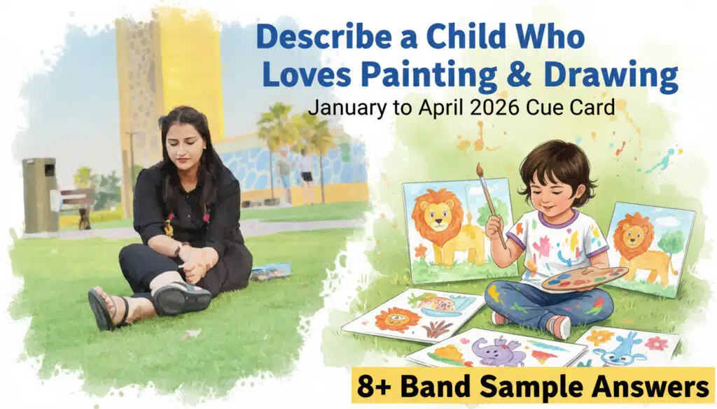 Describe a Child Who Loves Painting | IELTS Cue Card 2026