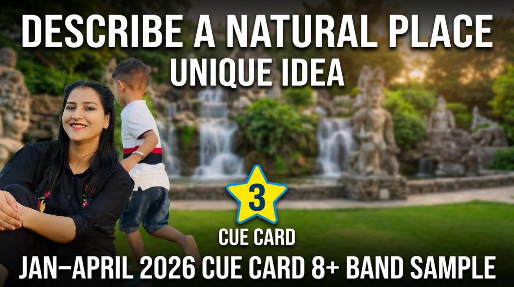 Describe a Natural Place – IELTS Cue Card Sample Answer (Band 8)