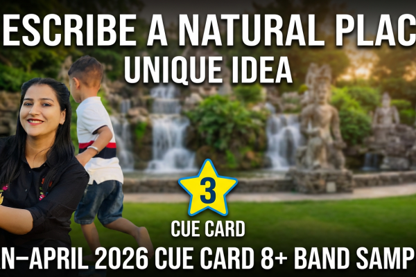 Describe a Natural Place – IELTS Cue Card Sample Answer (Band 8)