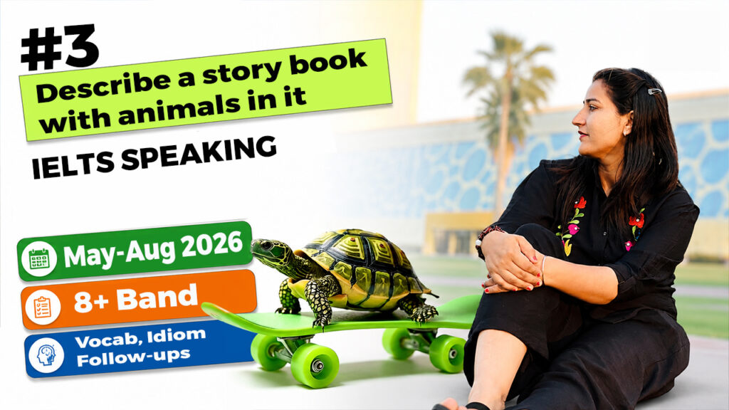 Describe a Story Book with Animals in It IELTS Cue Card May to August 2026 Band 8 Sample Answer